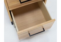witmer furniture brown two drawer   