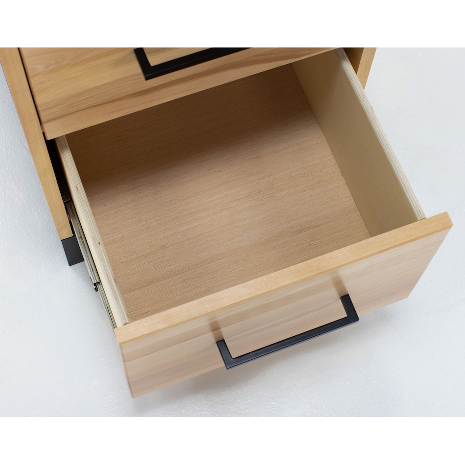 witmer furniture brown two drawer   