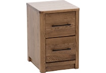 witmer furniture brown two drawer   