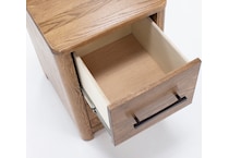 witmer furniture brown two drawer   