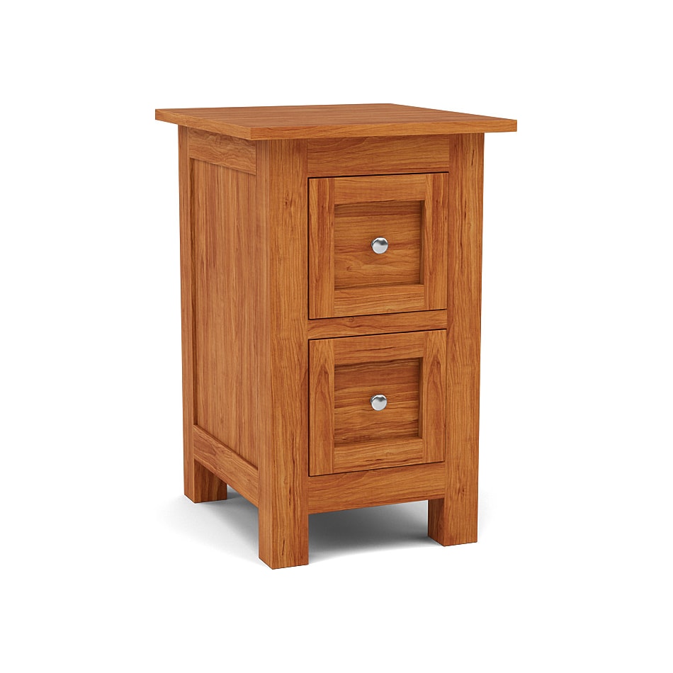 witmer furniture brown two drawer   