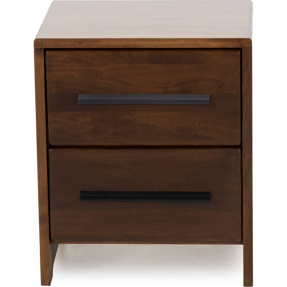 witmer furniture brown two drawer   