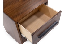 witmer furniture brown two drawer   