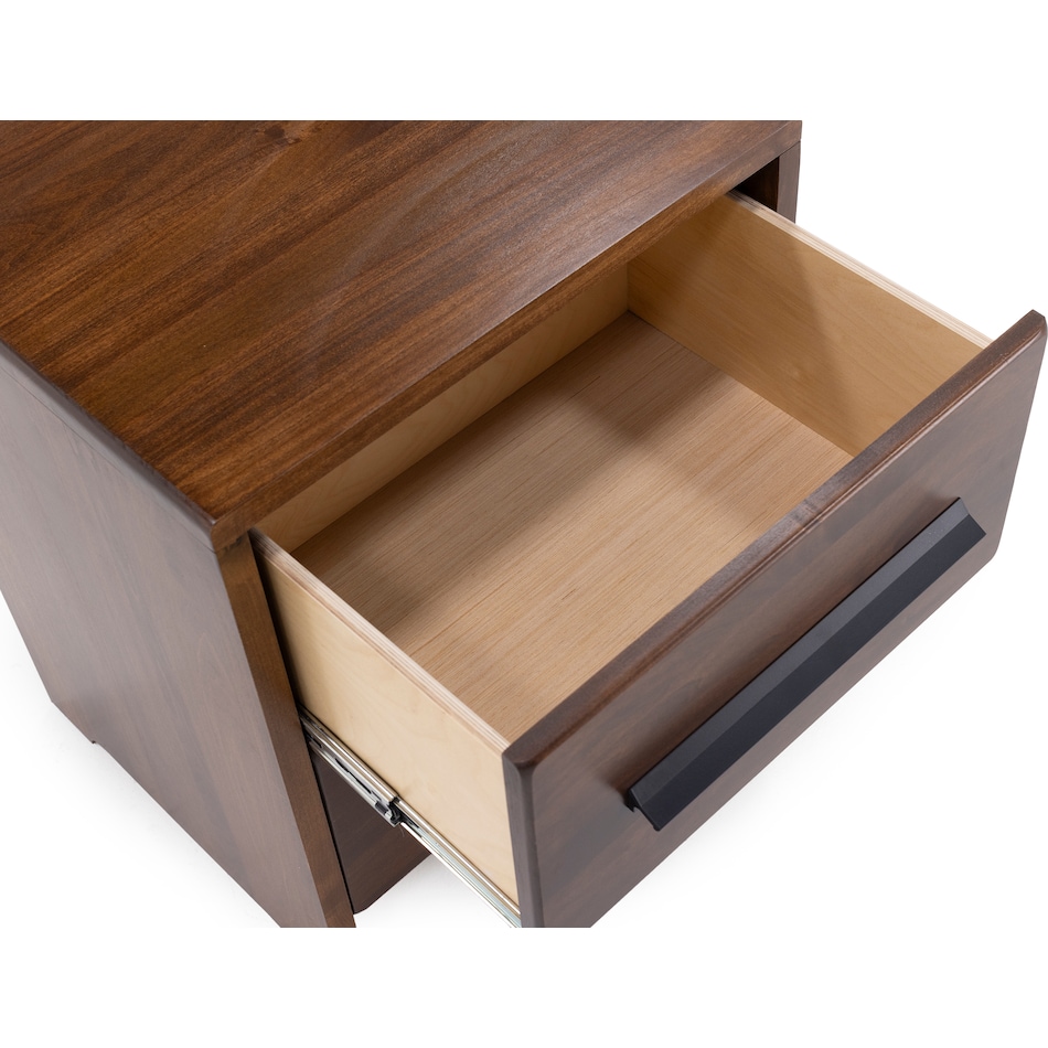 witmer furniture brown two drawer   