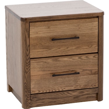 Witmer Modern Oak 24"W Nightstand