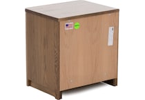 witmer furniture brown two drawer   