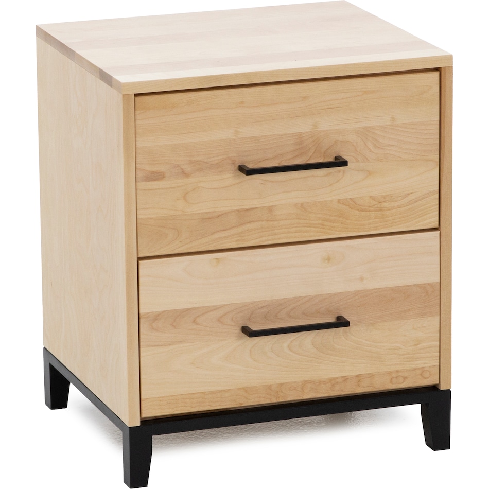 witmer furniture brown two drawer   