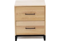 witmer furniture brown two drawer   