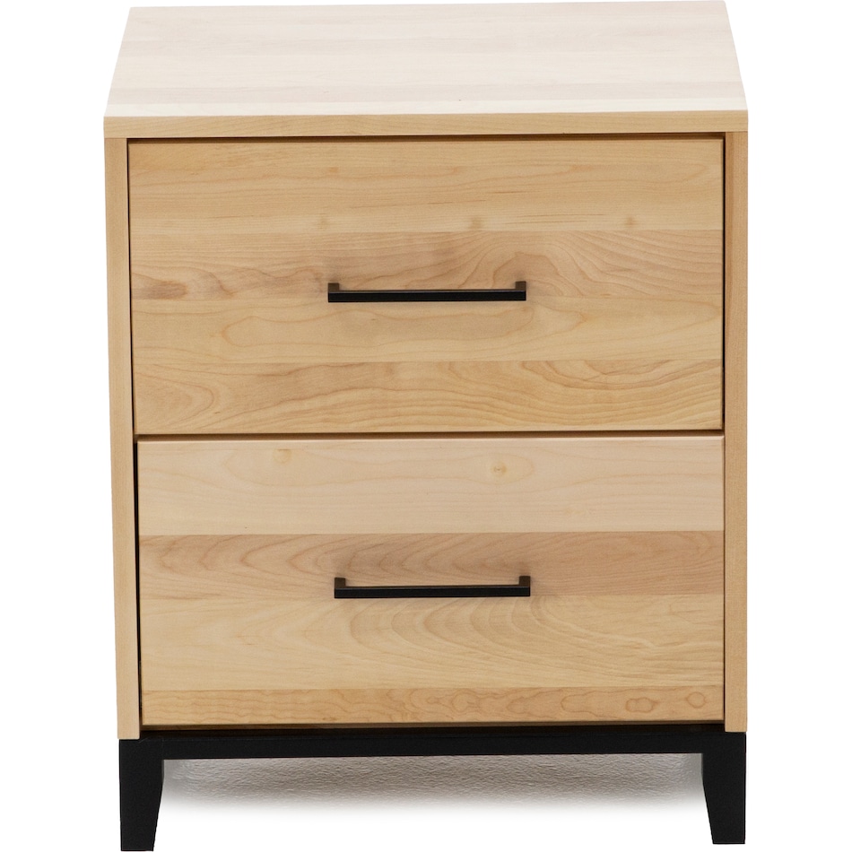 witmer furniture brown two drawer   