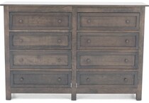 witmer furniture grey double   