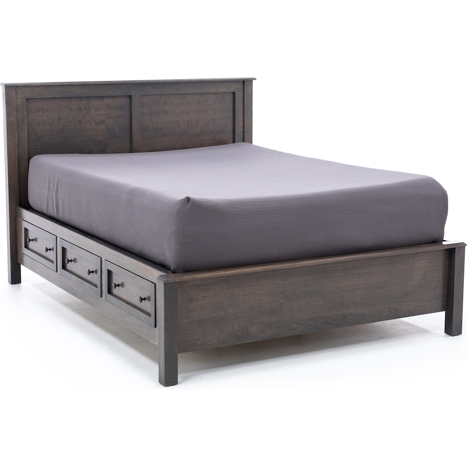 witmer furniture grey full bed package fpk  