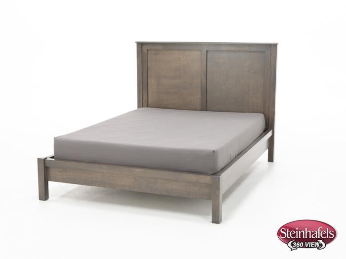 witmer furniture grey king bed package  image kpg  