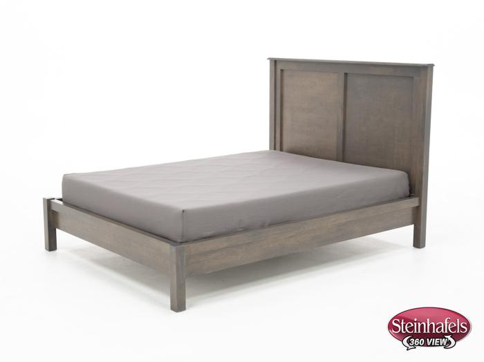 witmer furniture grey king bed package  image kpg  