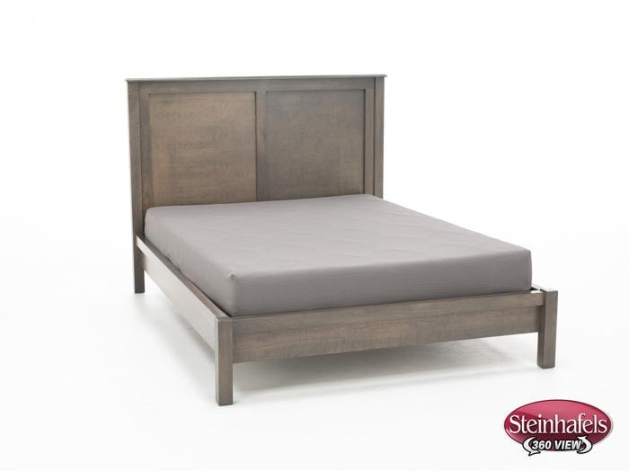 witmer furniture grey king bed package  image kpg  