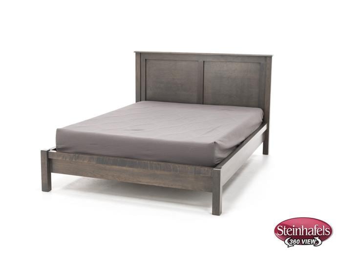 witmer furniture grey king bed package  image kpk  