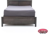 witmer furniture grey king bed package  image kp  