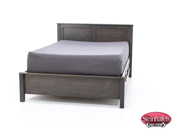 witmer furniture grey king bed package  image kp  