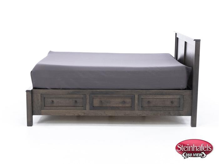 witmer furniture grey king bed package  image kp  