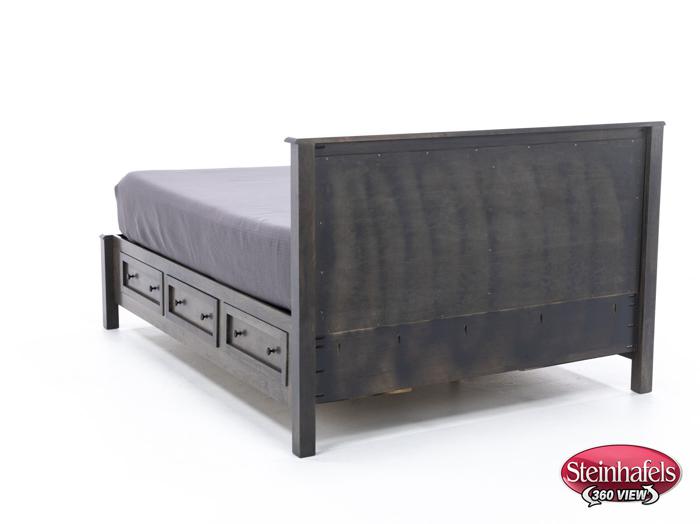 witmer furniture grey king bed package  image kp  