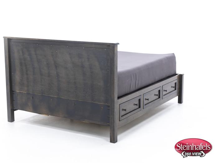 witmer furniture grey king bed package  image kp  