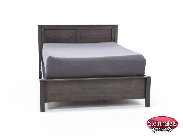 witmer furniture grey king bed package  image kp  