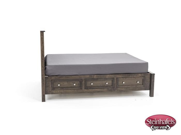 witmer furniture grey king bed package  image kp  