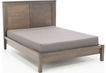witmer furniture grey king bed package kpg  