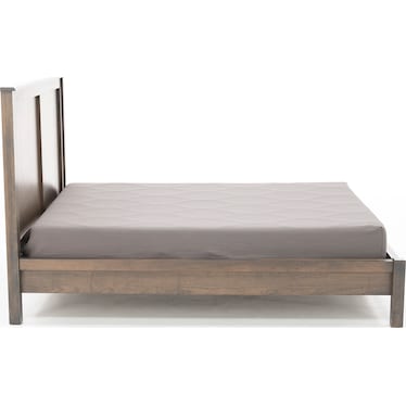 Witmer Taylor J Grey Panel Bed with 52" Headboard