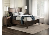 witmer furniture grey king bed package lifestyle image kp  