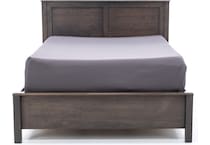 witmer furniture grey queen bed headboard pkg  