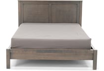 witmer furniture grey queen bed package qpk  