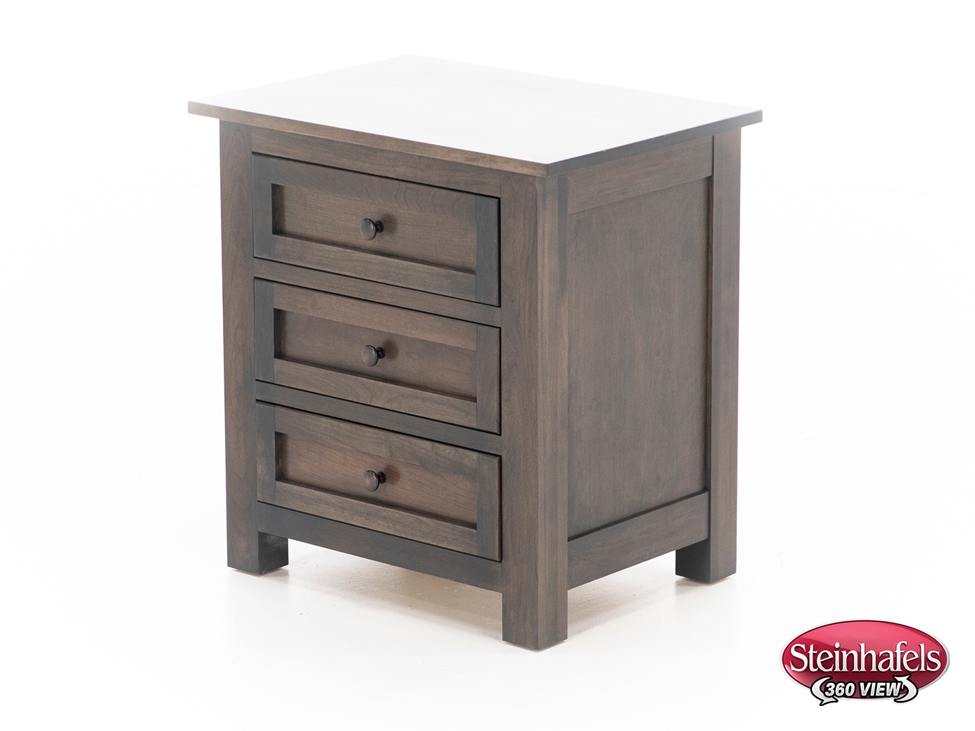 witmer furniture grey three drawer  image   