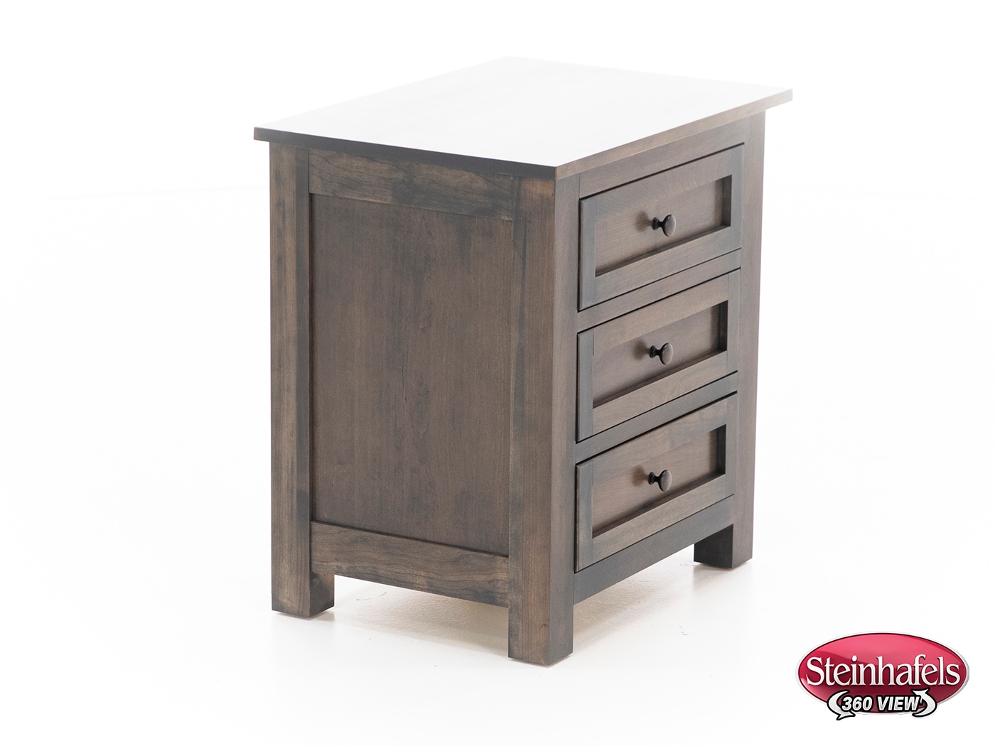 witmer furniture grey three drawer  image   