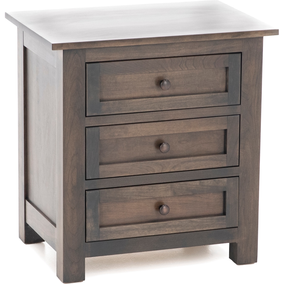 witmer furniture grey three drawer   