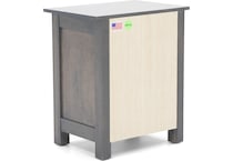 witmer furniture grey three drawer   