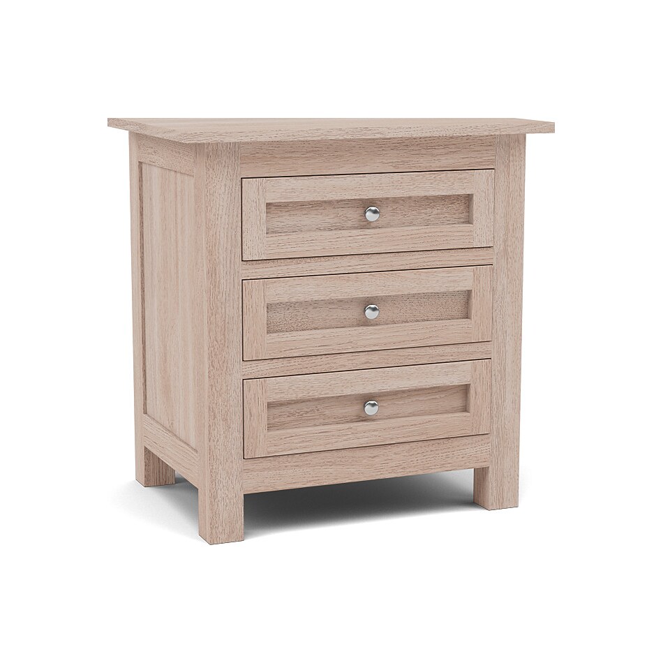 witmer furniture grey three drawer   
