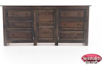 witmer furniture grey triple  image   