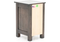 witmer furniture grey two drawer   