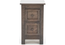 witmer furniture grey two drawer   