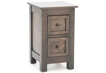 witmer furniture grey two drawer   