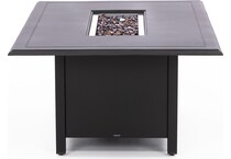 wood black firepit pkg  