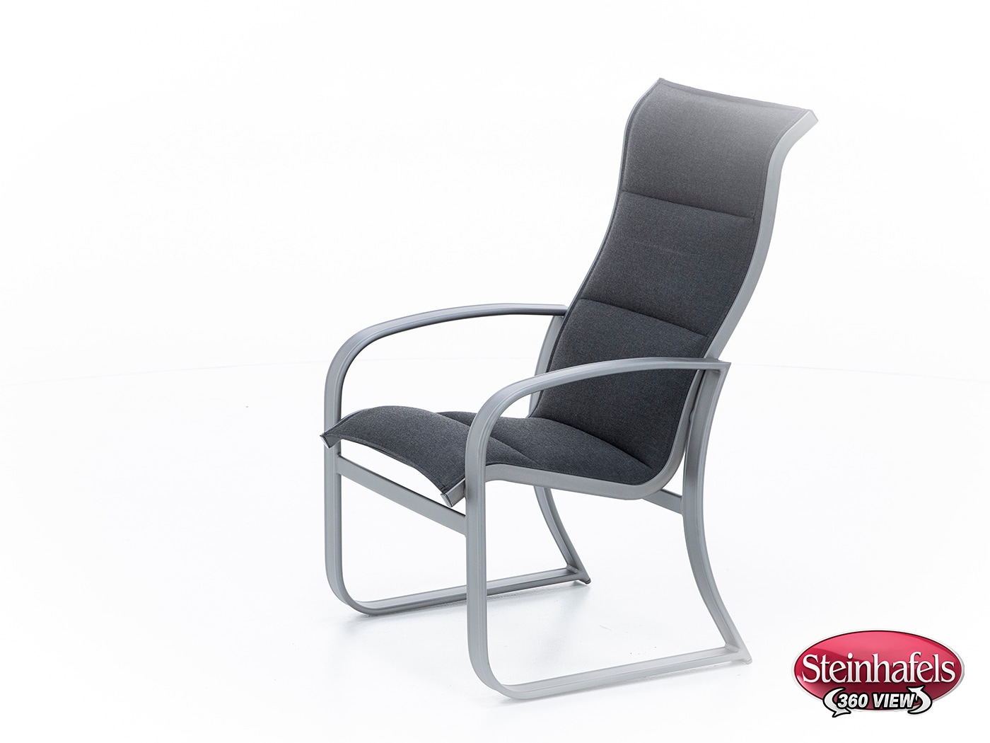 wood grey standard height arm chair  image   