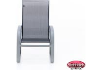 wood grey standard height arm chair  image   