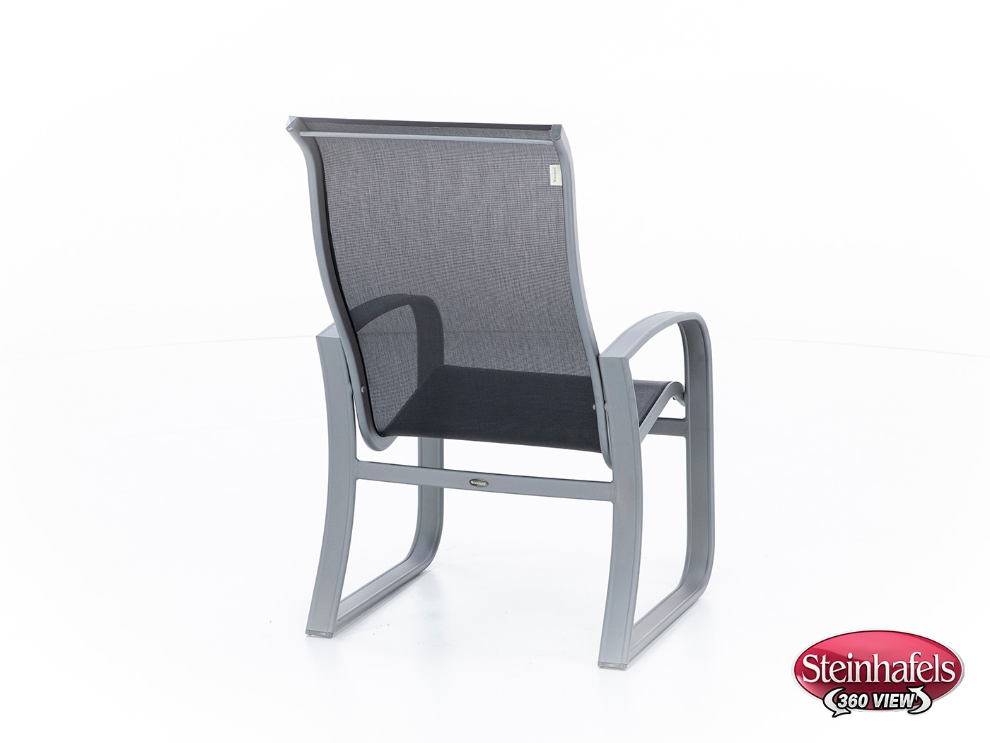 wood grey standard height arm chair  image   