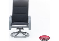 wood grey standard height arm chair  image   