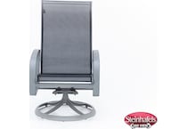 wood grey standard height arm chair  image   