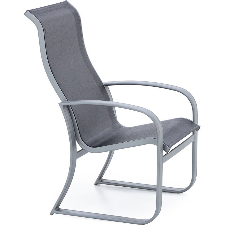 wood grey standard height arm chair   