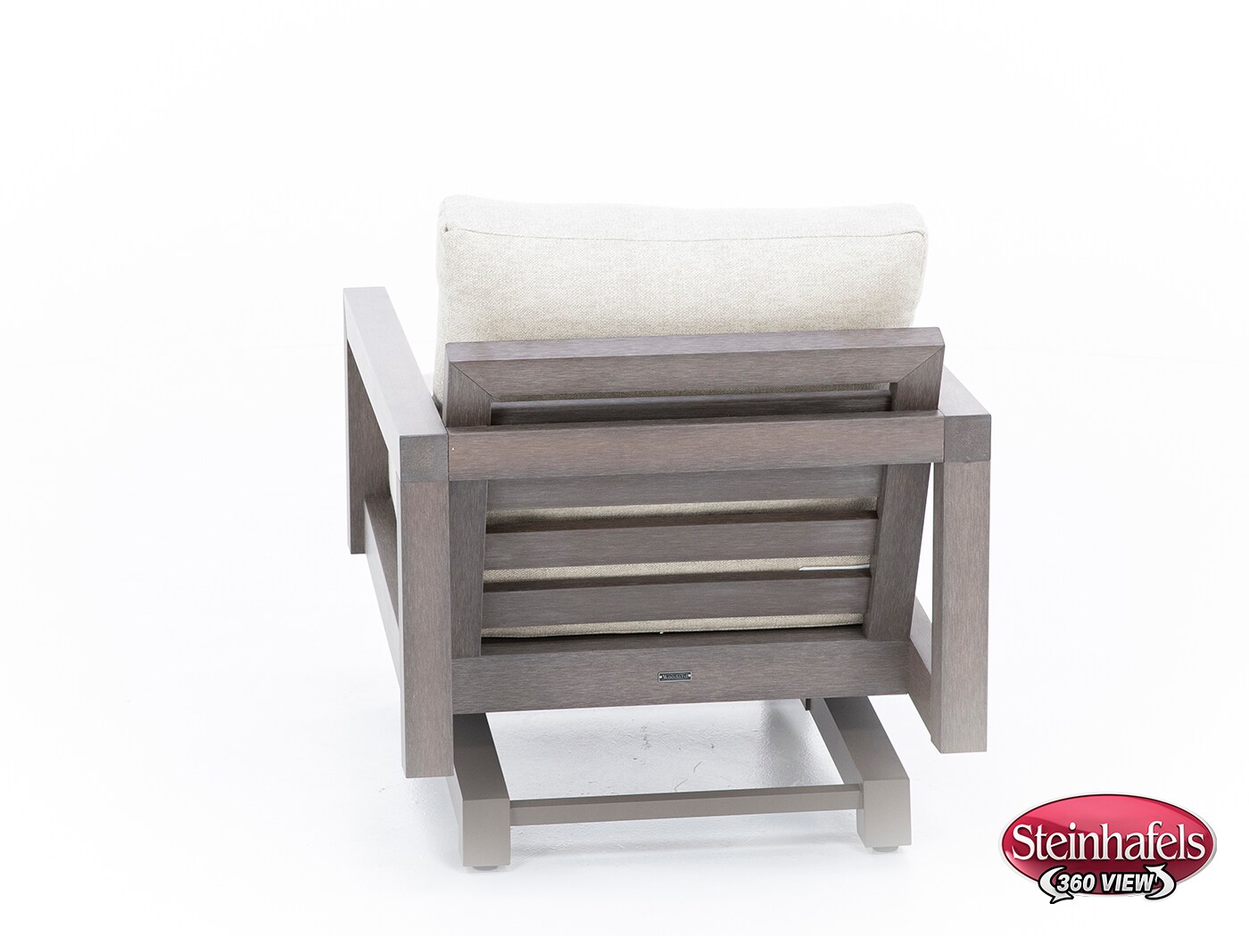 woodard furniture brown club chair  image   