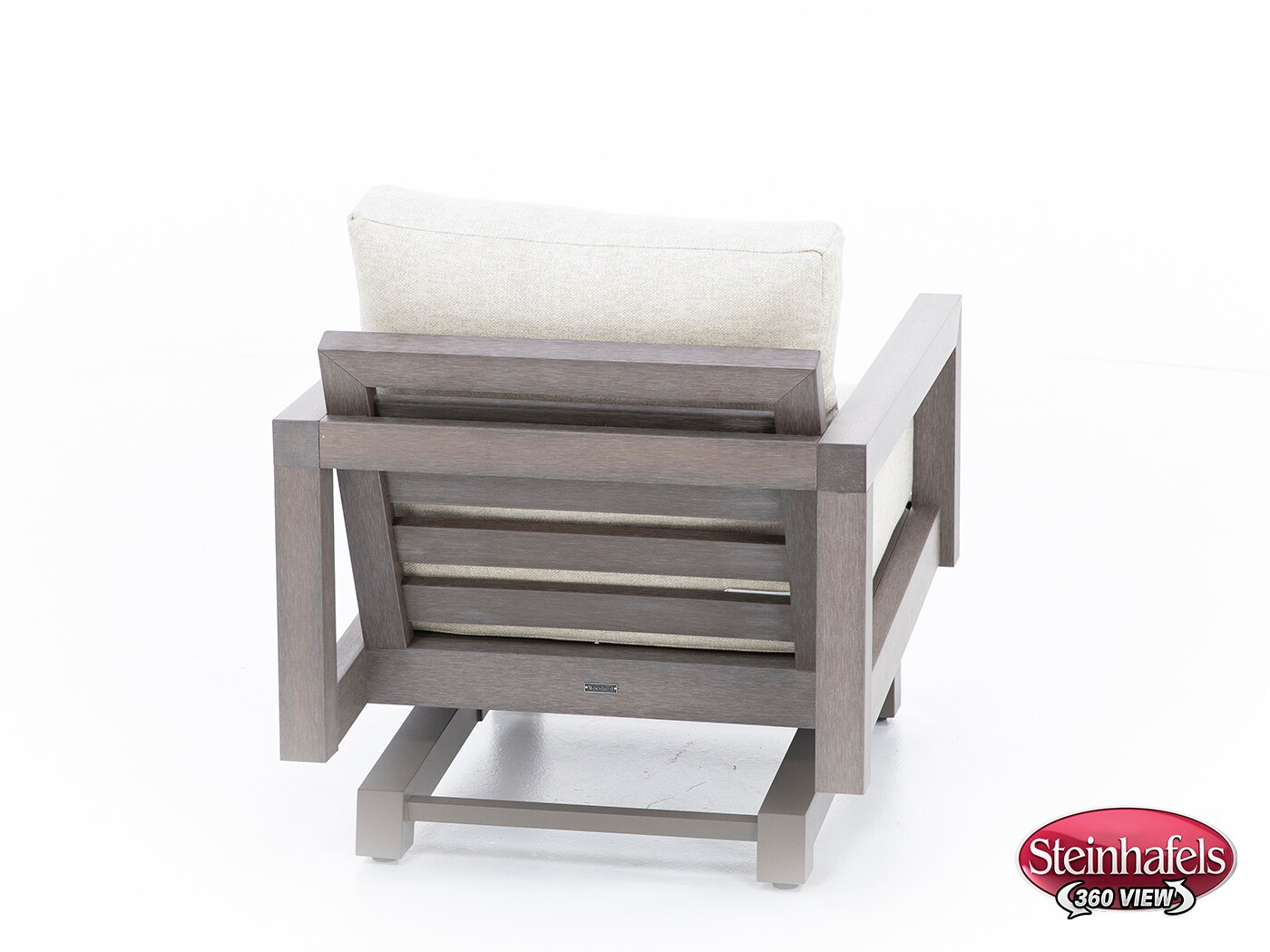 woodard furniture brown club chair  image   
