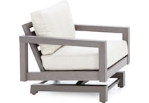 woodard furniture brown club chair   